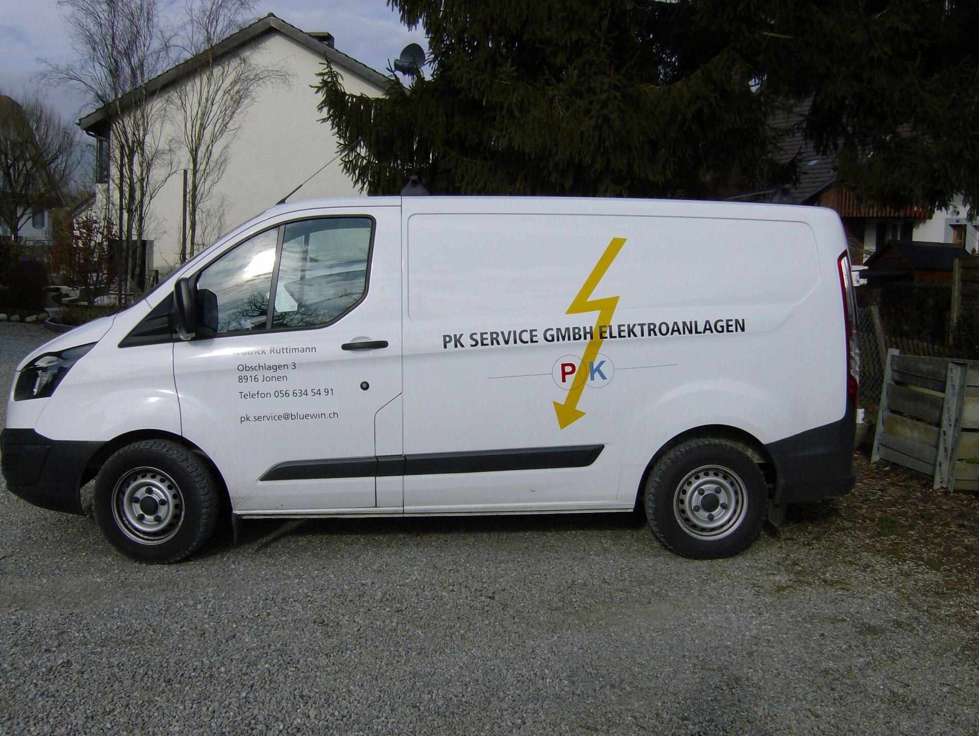 Dienstwagen von PK Service GmbH