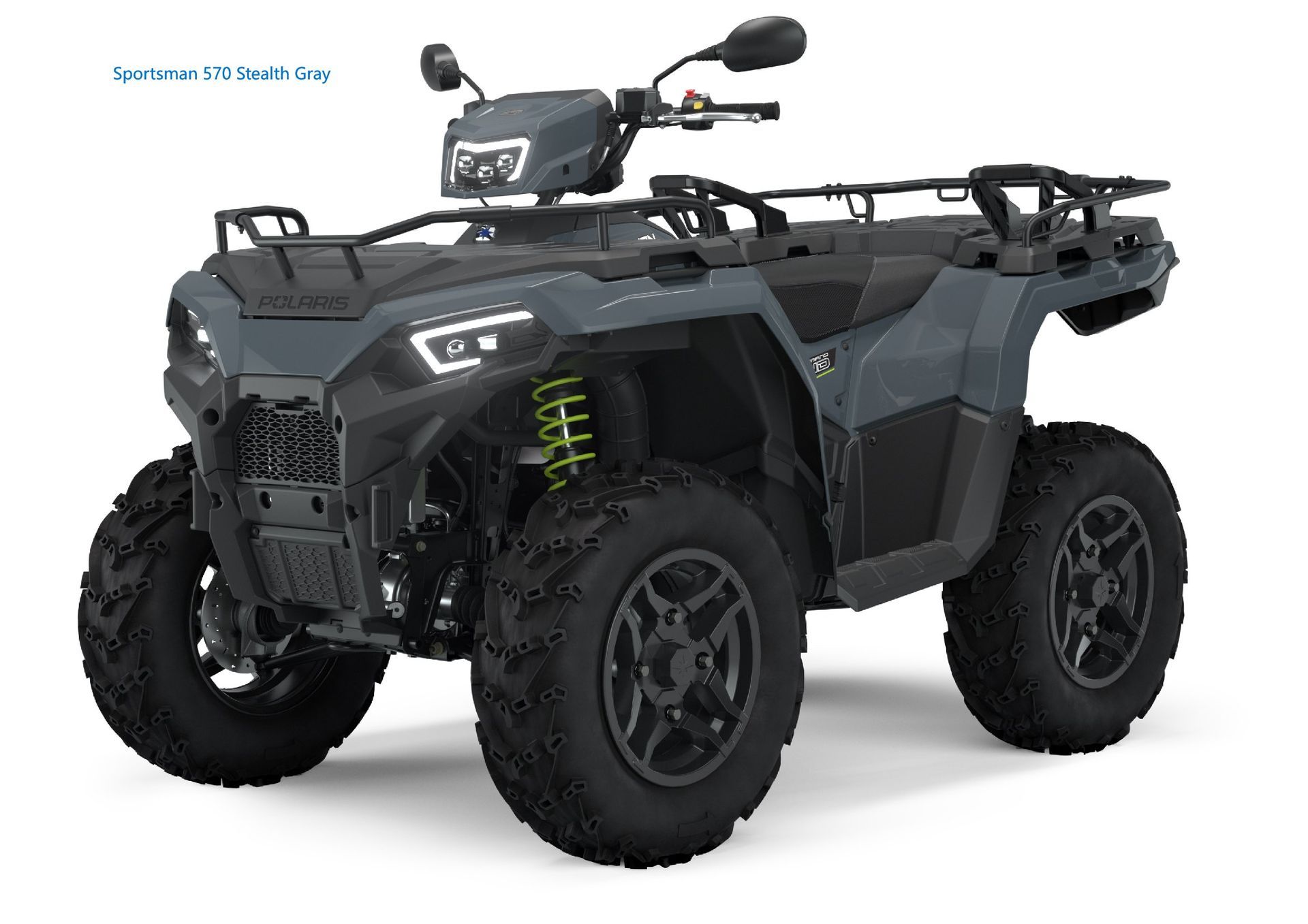 Quad SPM 570 Stealth Gray chez QUad aventure à verbier