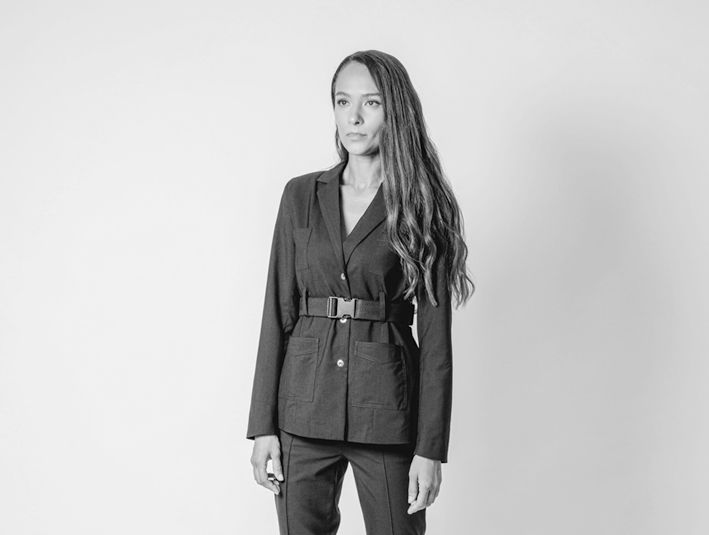 uniforme de camarera de hotel