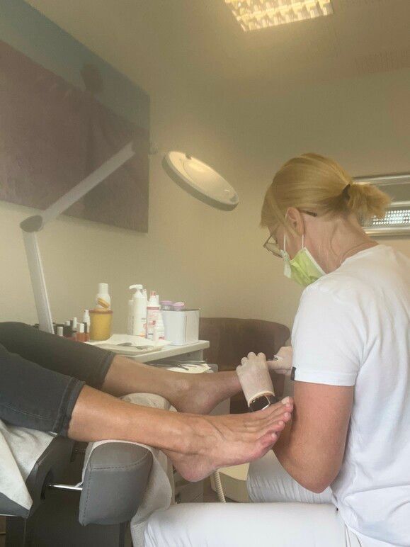 Behandlung Viola Görg Fußpflege