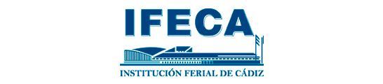 Logotipo de IFACA con texto azul y una ilustración de un edificio.