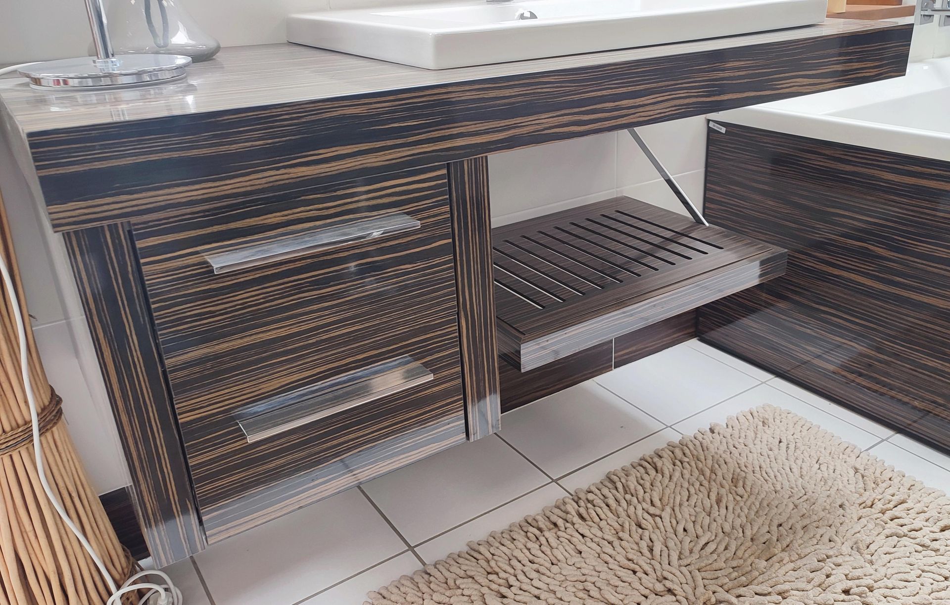 Meuble de rangement sous vasque design