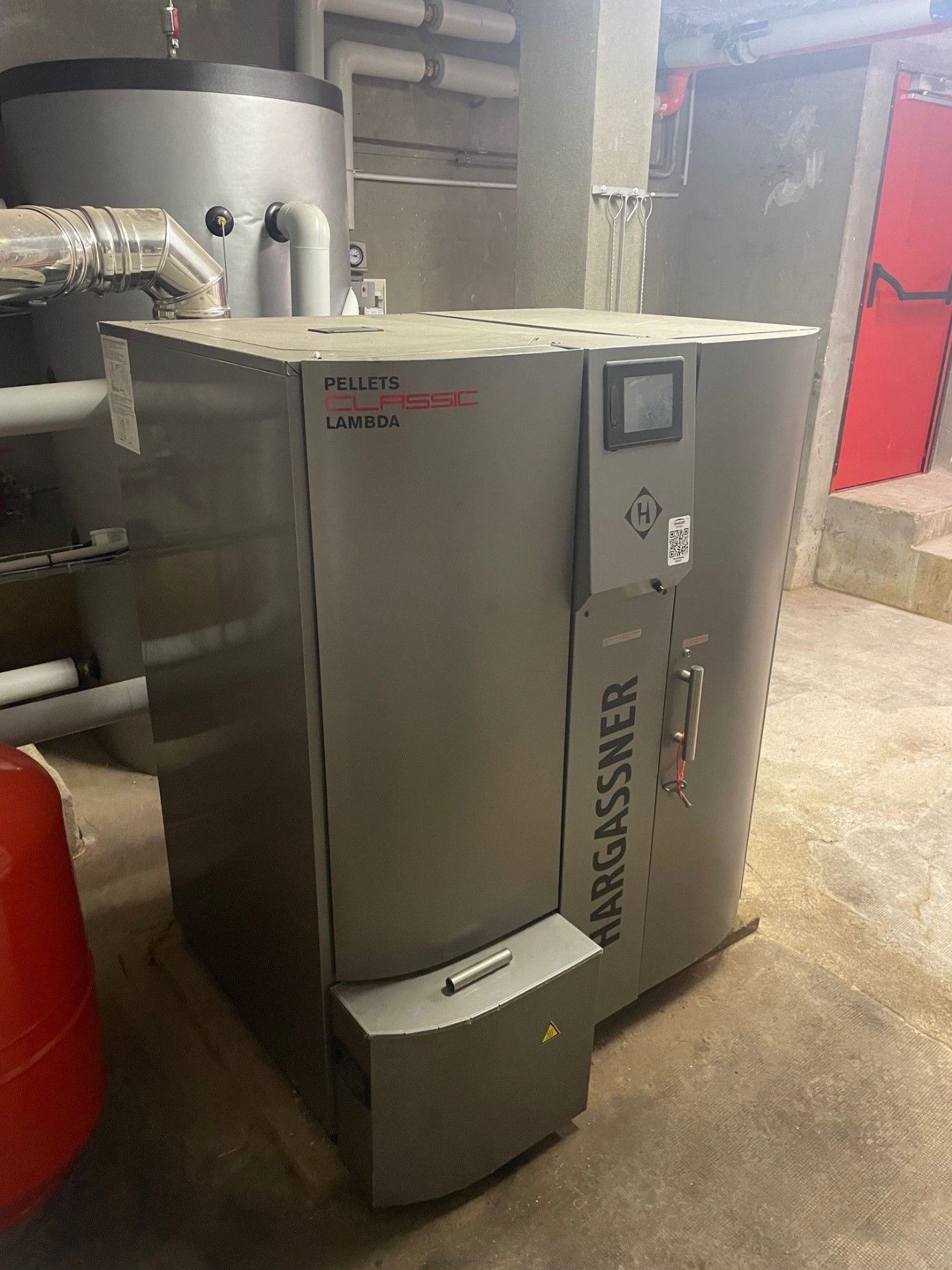 Chaudière bois de la marque Hargassner