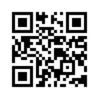 QR-Code, Schwarz-Weiß-Muster.