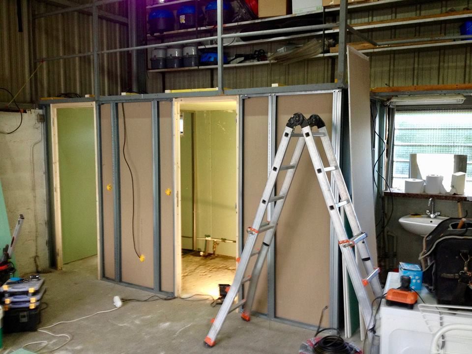 Un des chantiers en cours.