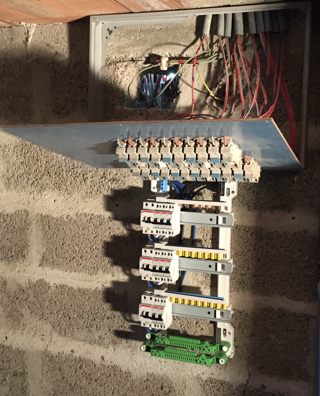 Installation de tableau électrique