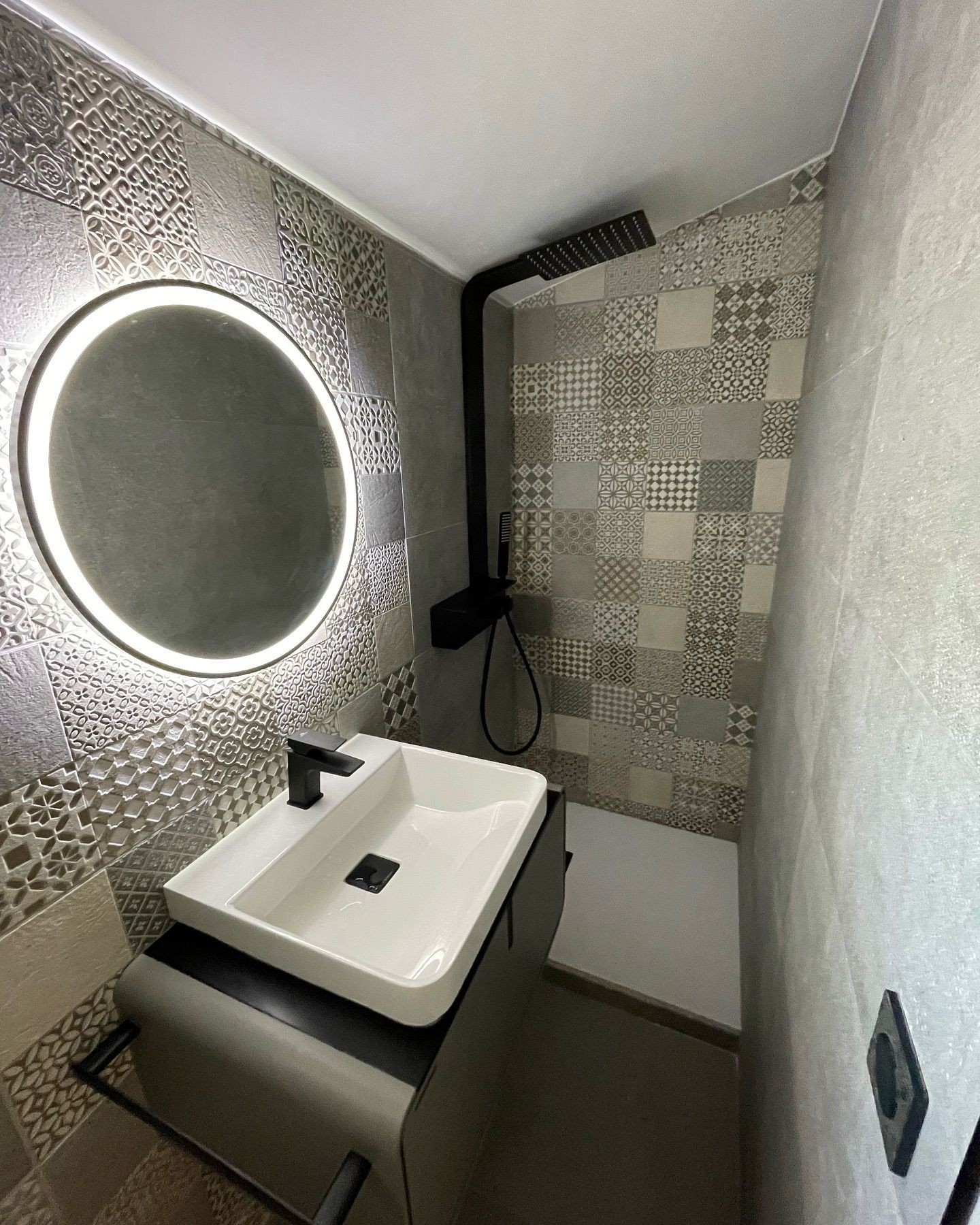 Rénovation de salle de bains.