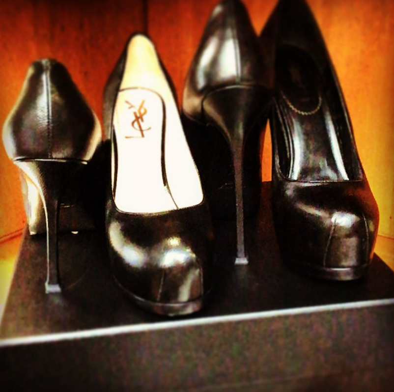 Escarpins à plateforme Yves Saint-Laurent