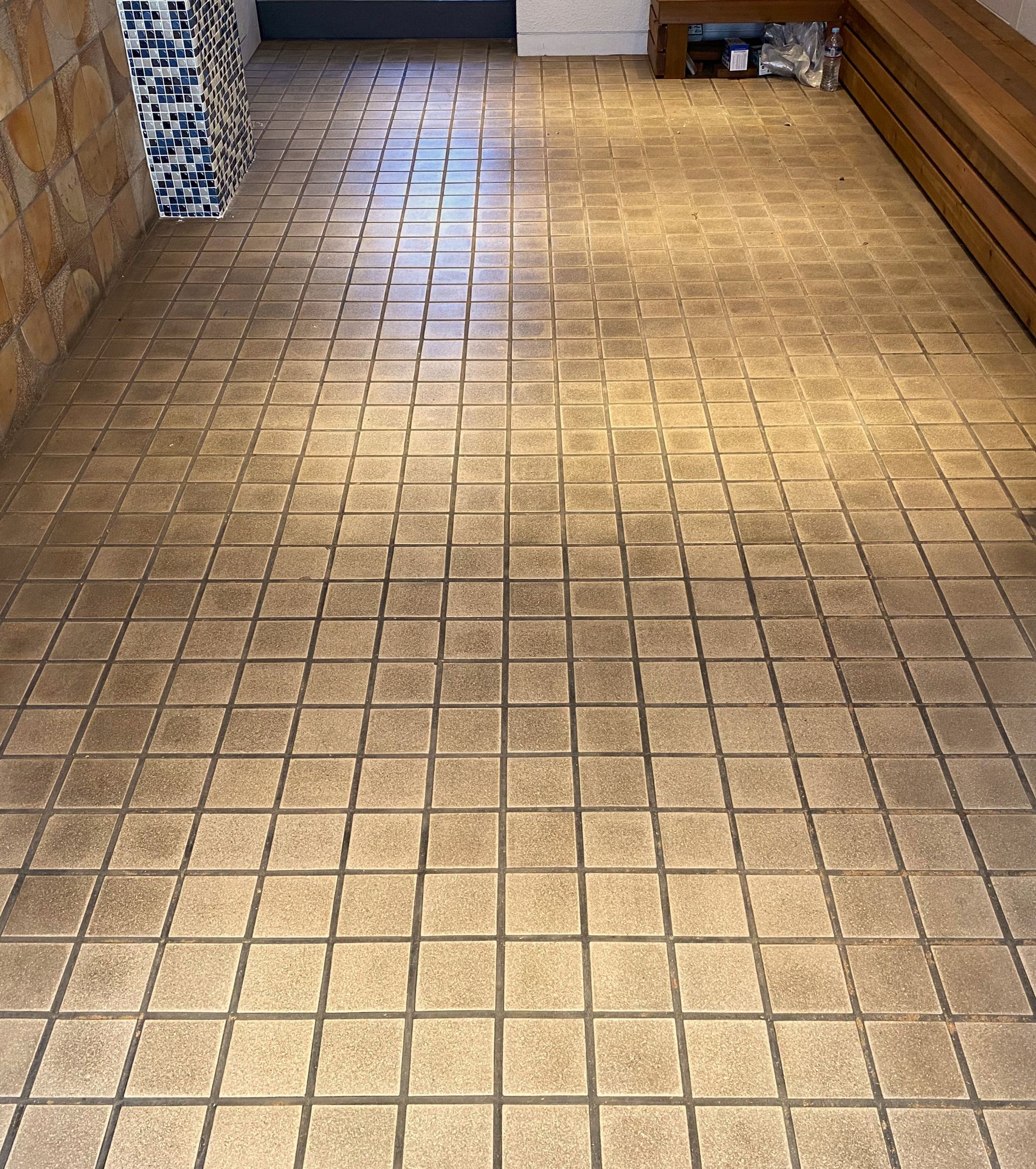 Carrelage avant décapage