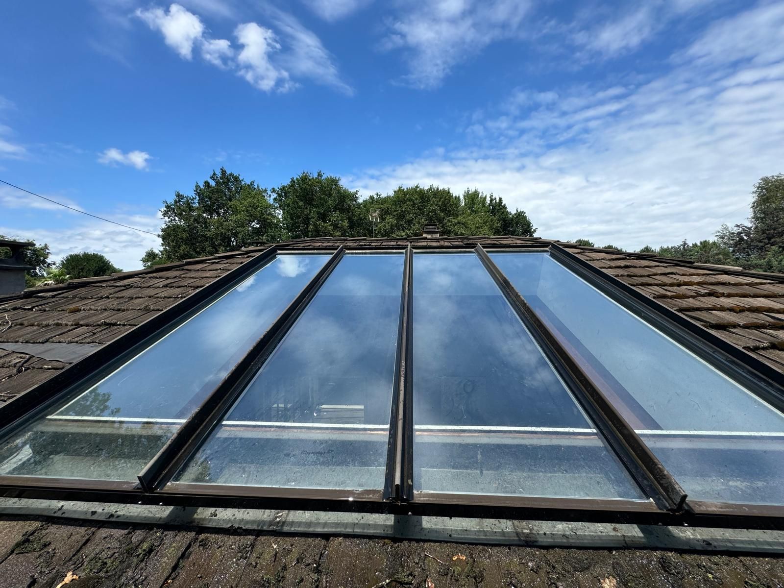 Nettoyage de verrière après