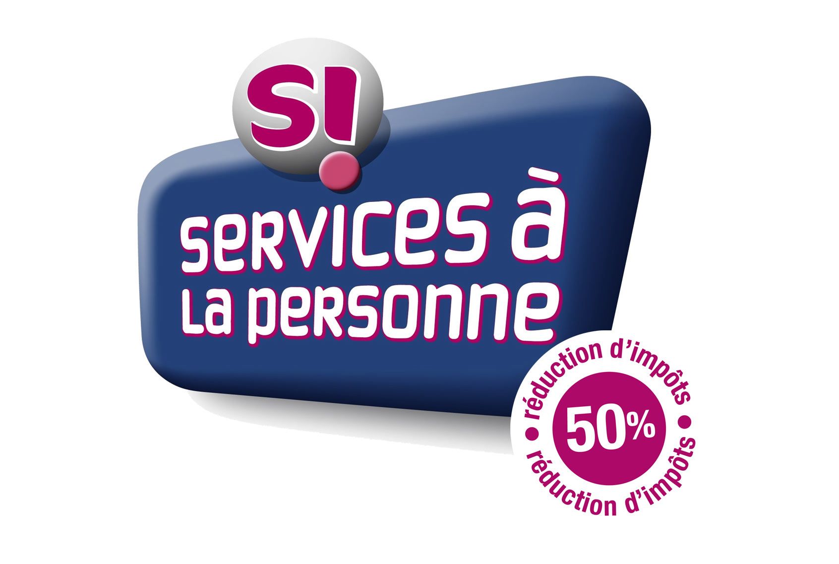 Logo Service à la Personne - 50% de crédit d'impôts