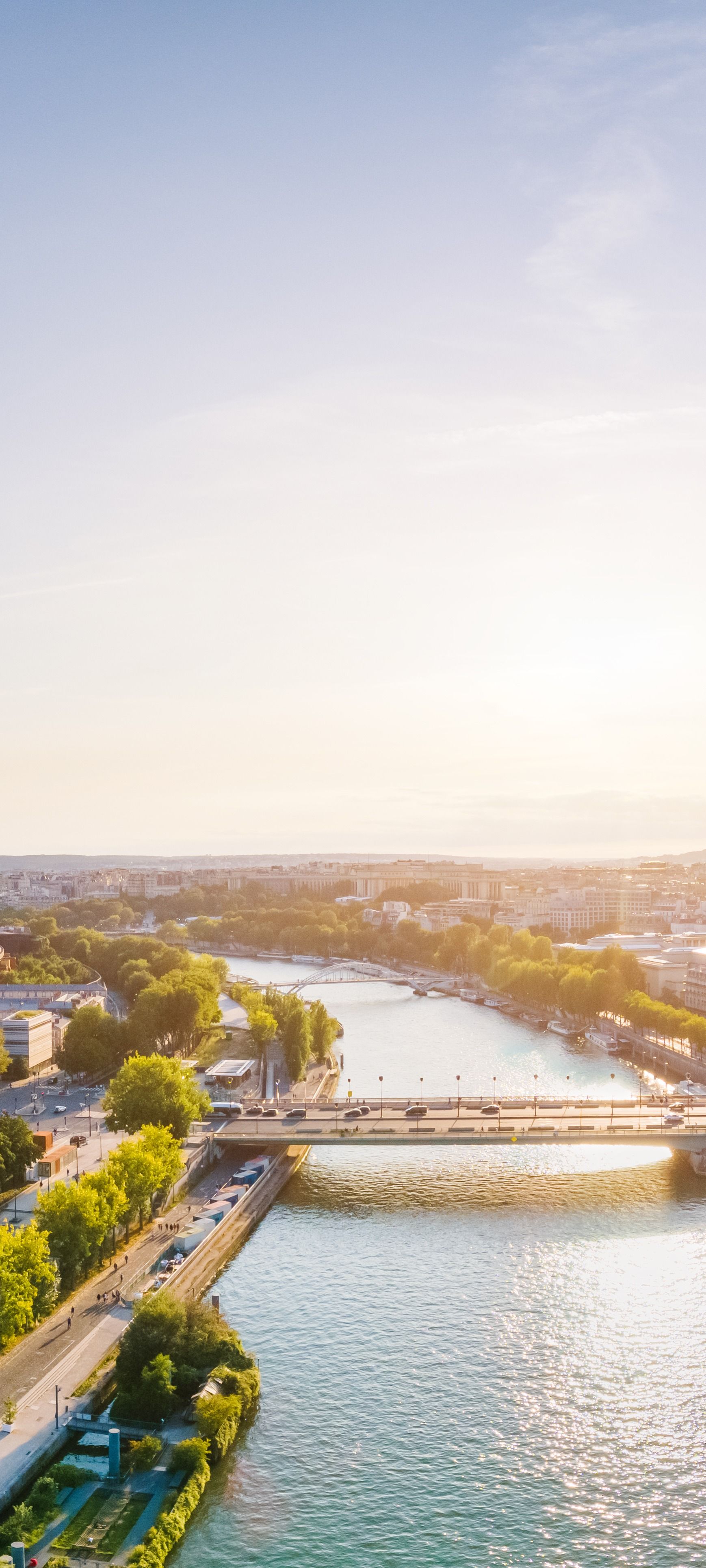 La Seine qui traverse Paris