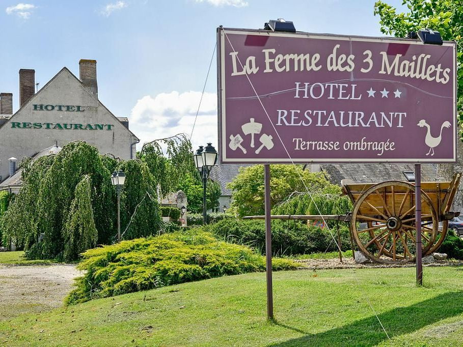 Entrée de l'hôtel-restaurant