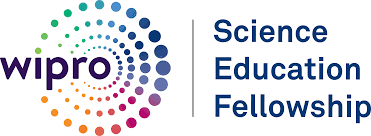 El logotipo de la beca de educación científica WIPRO.