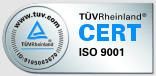 TÜV-Zertifikat ISO 9001