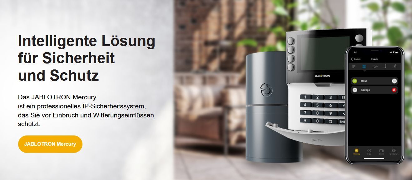 Jablotron Mercury Sicherheitssystem