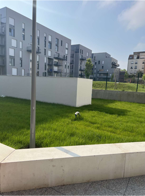 Ensemble d'immeubles à quatre étages