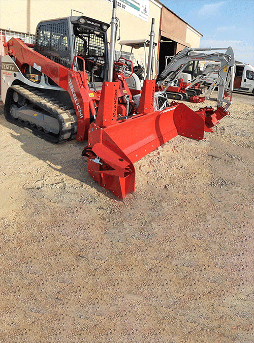 Focus sur une machine pour travaux publics