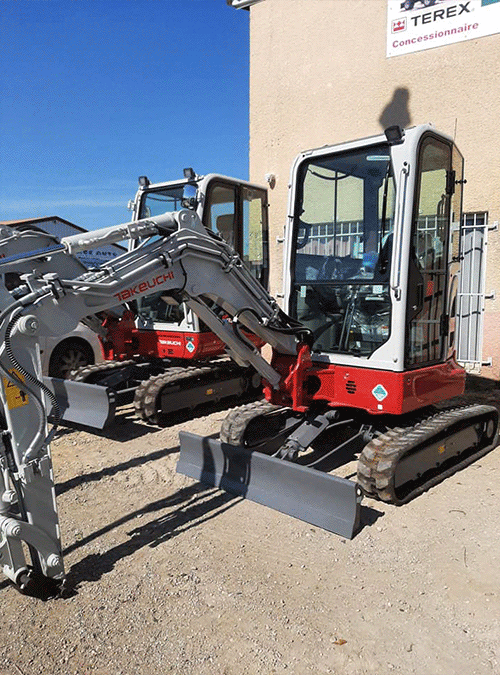 Pelleteuses de la marque Takeuchi