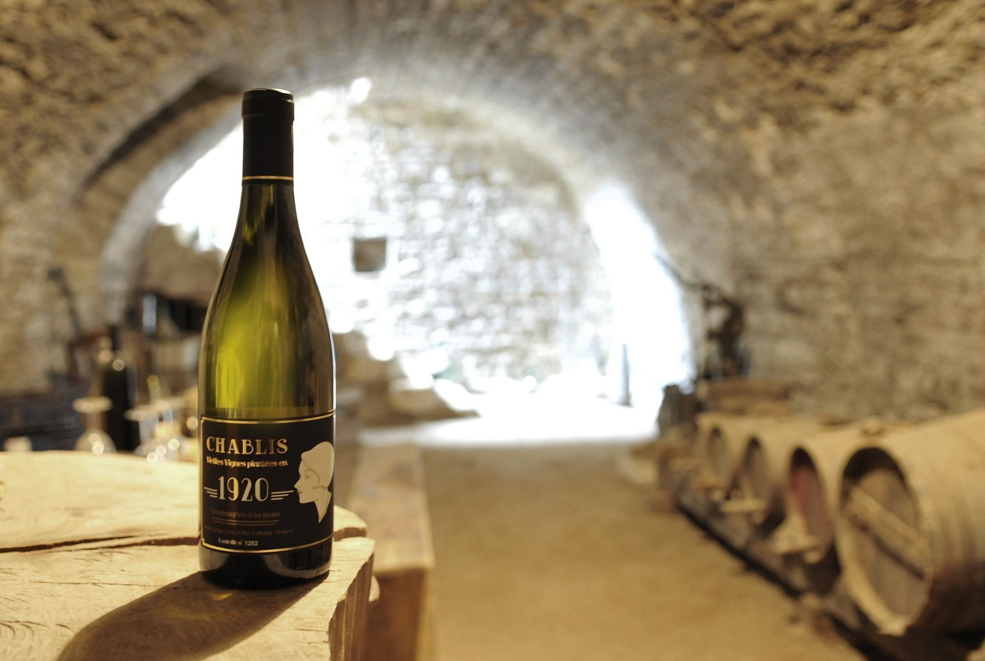 Bouteille de la cuvée secrète du 1920