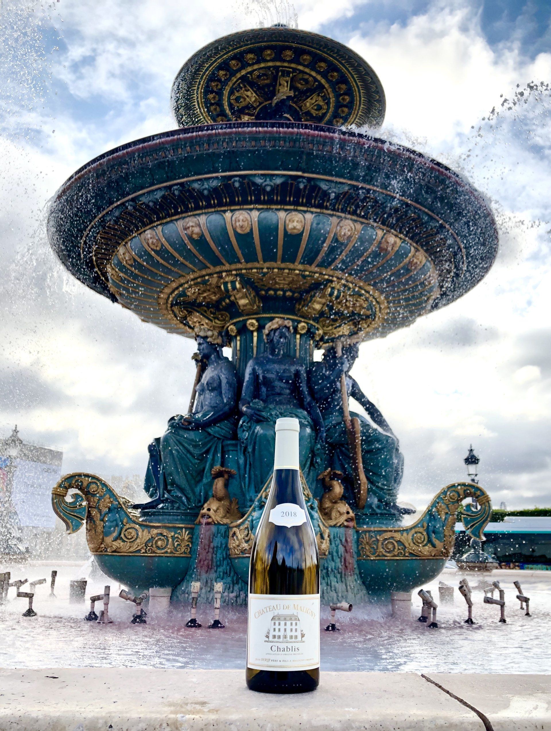Château de Maligny fontaine