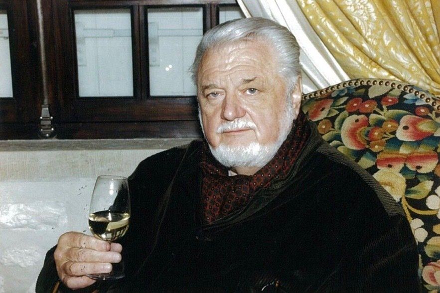 Jean Durup avec verre