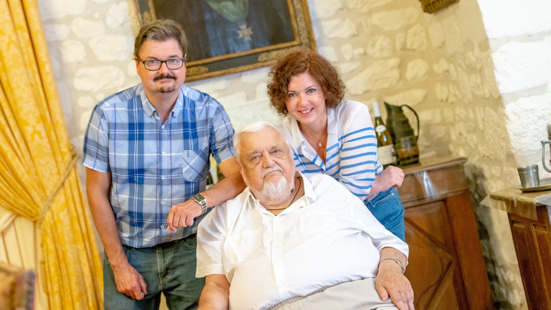 Gérants de vignoble avec Jean Durup