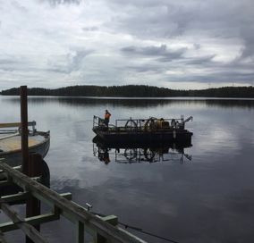 sukellustöitä ja rakenteiden tarkastuksia