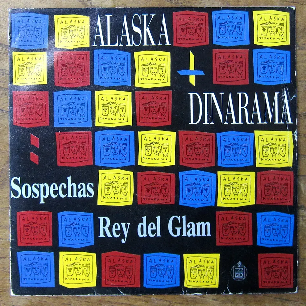 Una colorida portada de álbum para Alaska y Dinarama