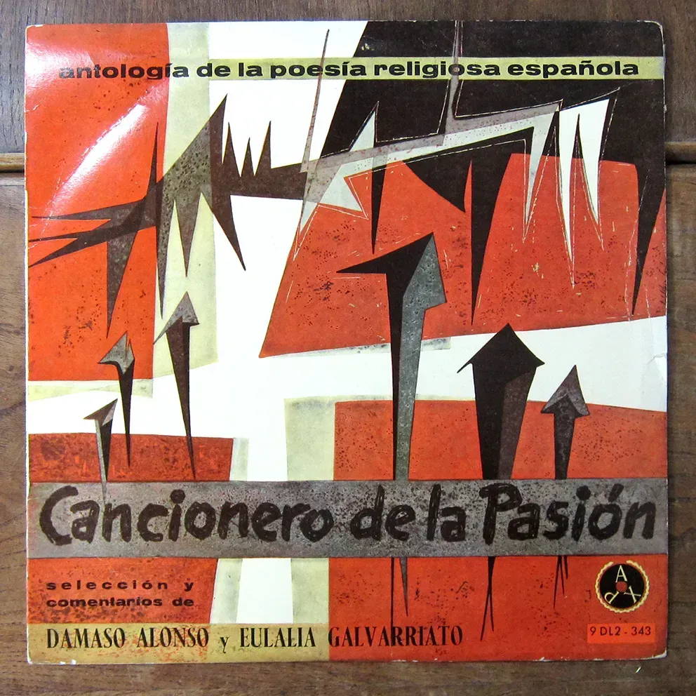 A cd cover titled cancionero de la pasion