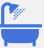 Bath tub-icon