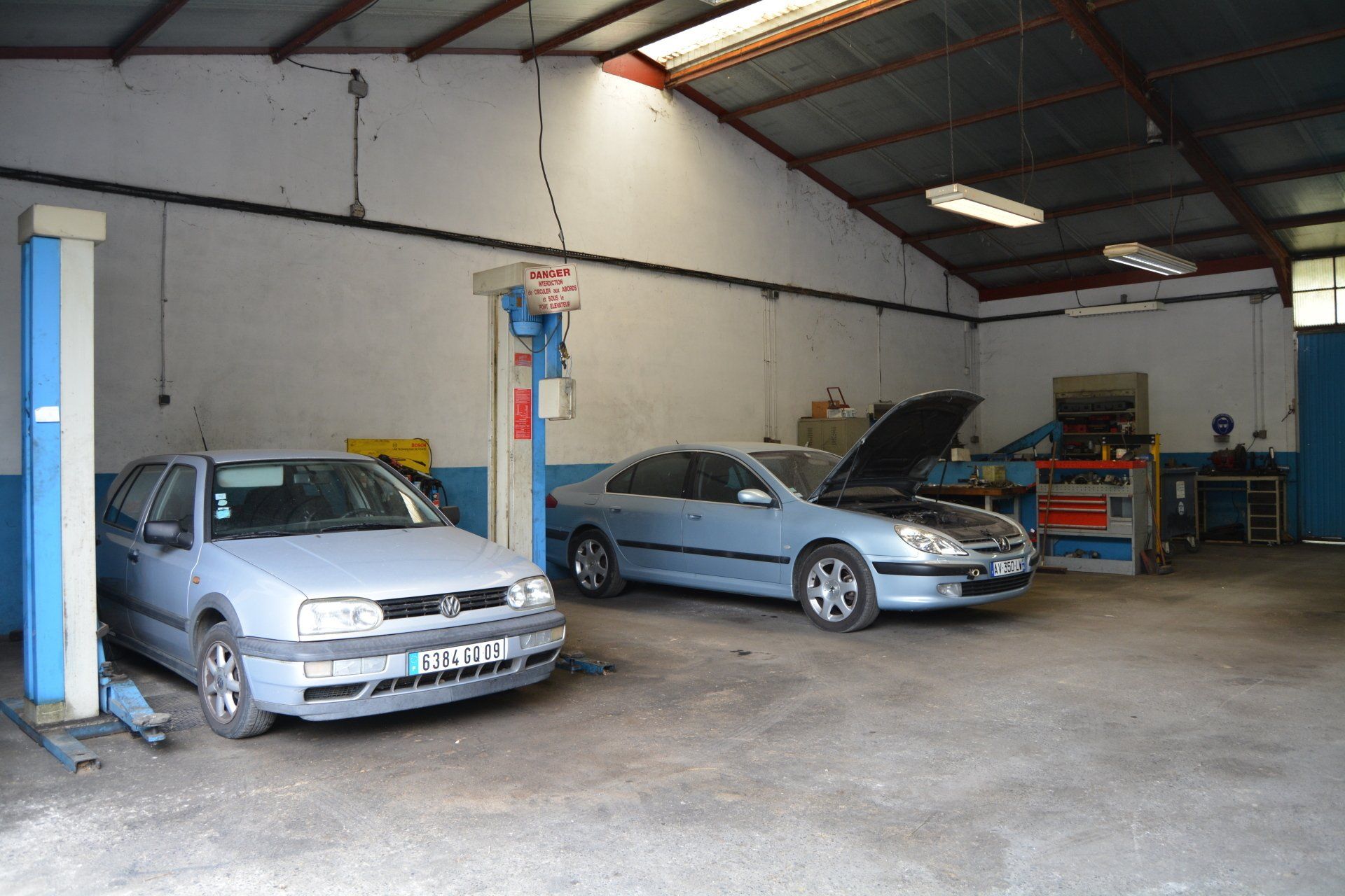 Voitures garage
