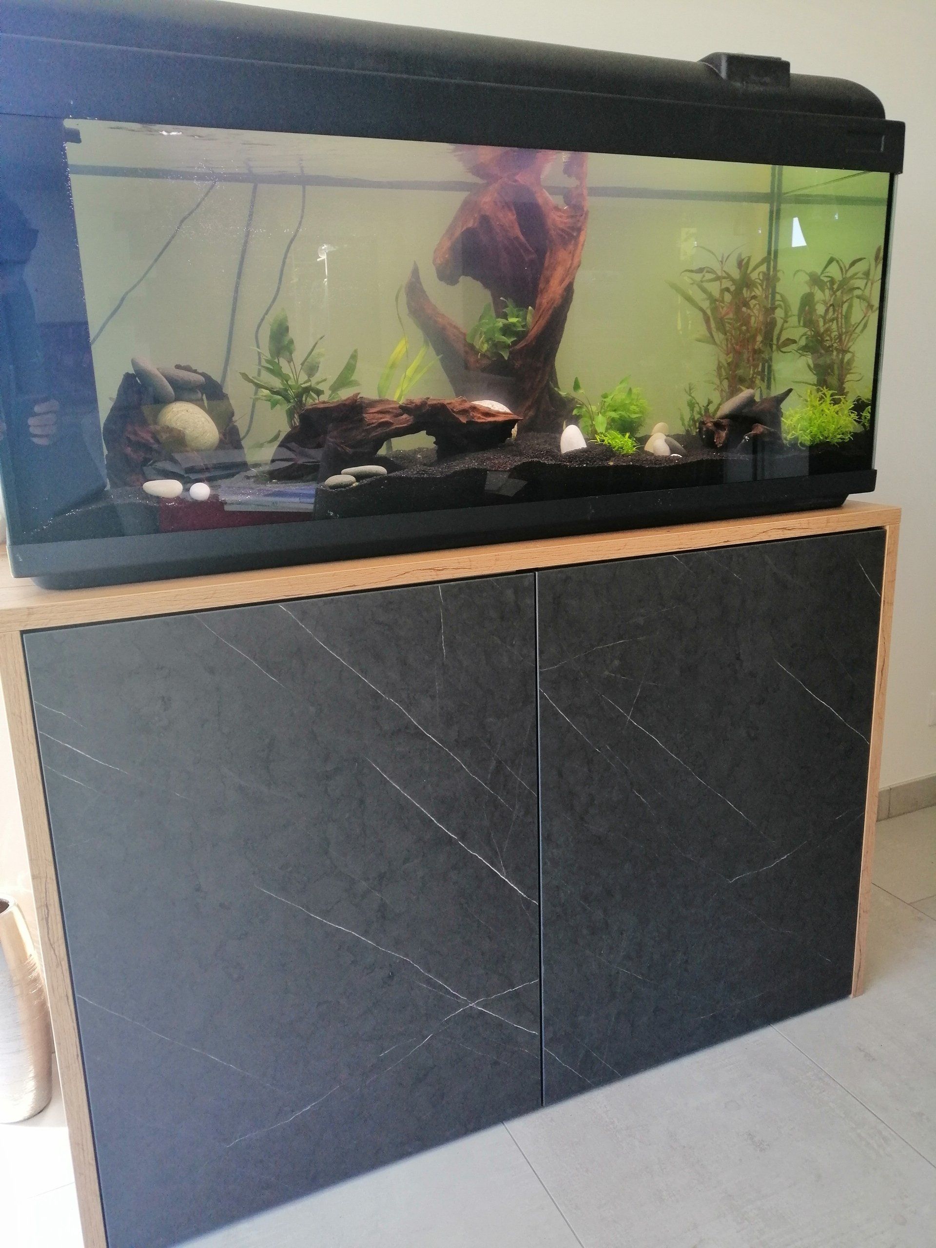 Meuble pour aquarium sur mesure