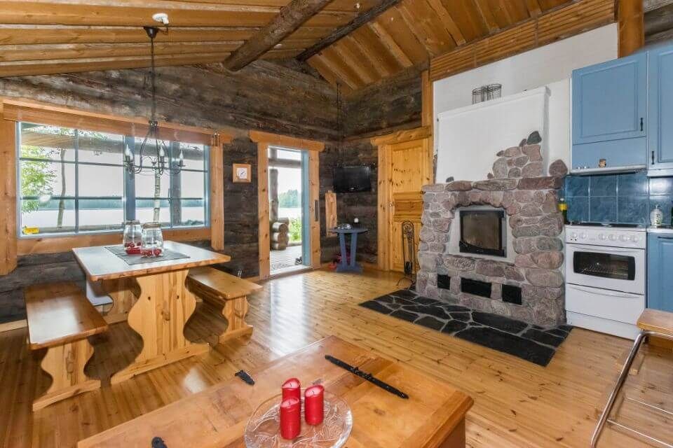 Vuokramökin sisätilat