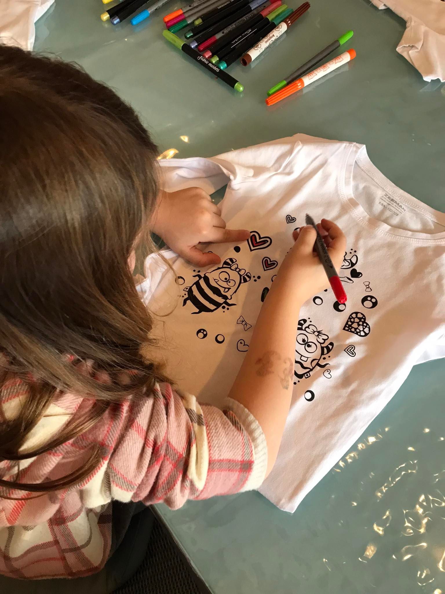 Verjaardagsfeestje t-shirts maken