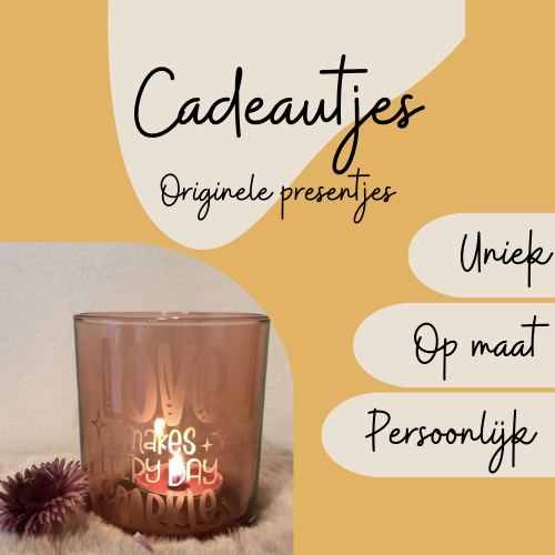 Unieke cadeautjes op maat