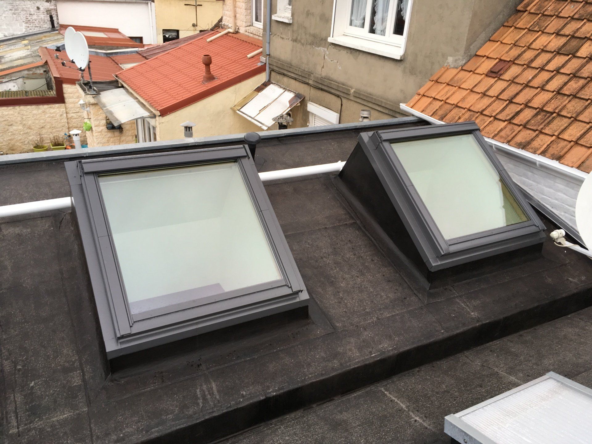 Fenêtre de toit sur faible pente