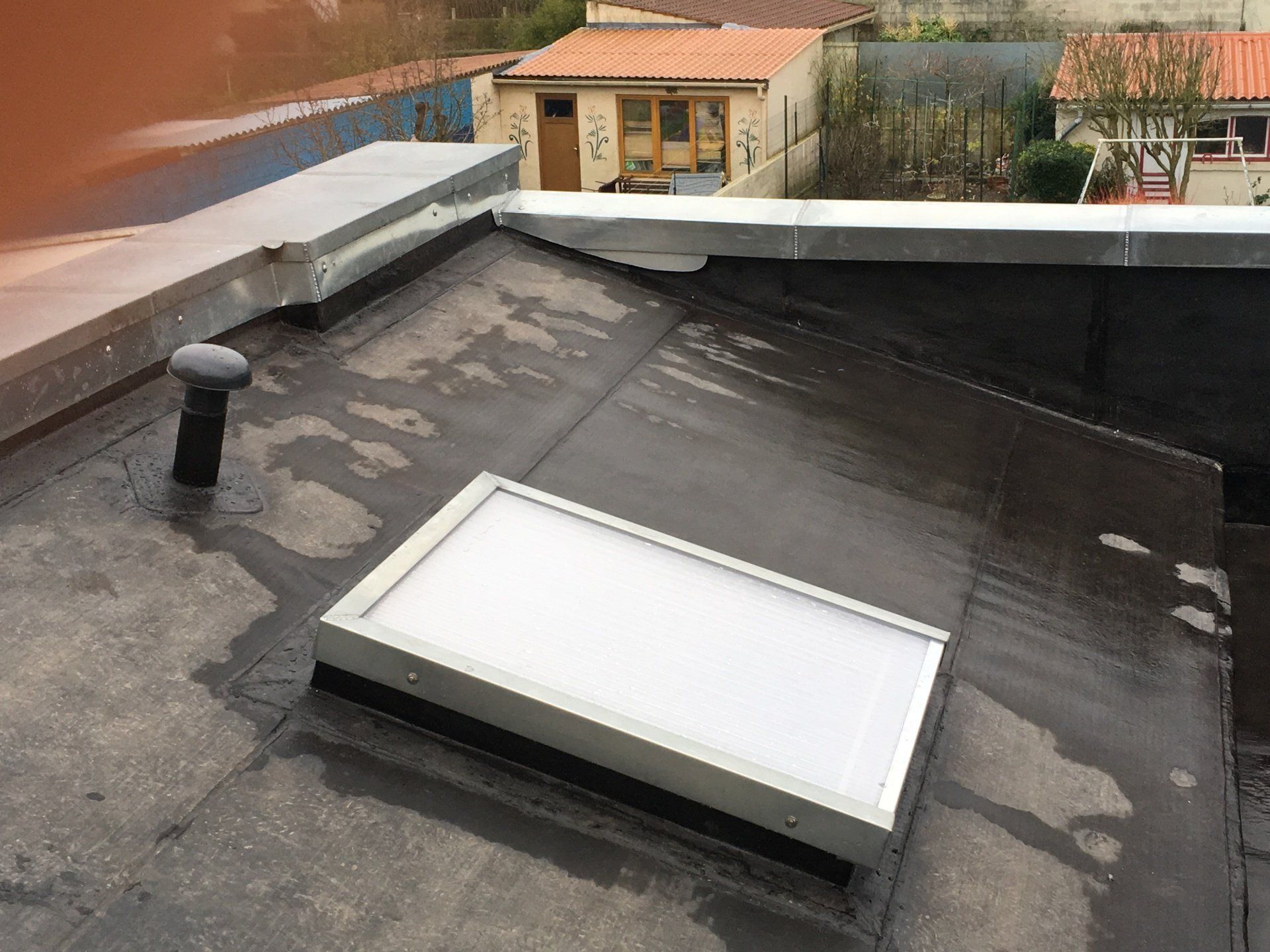 Puits de lumière sur toiture Derbigum