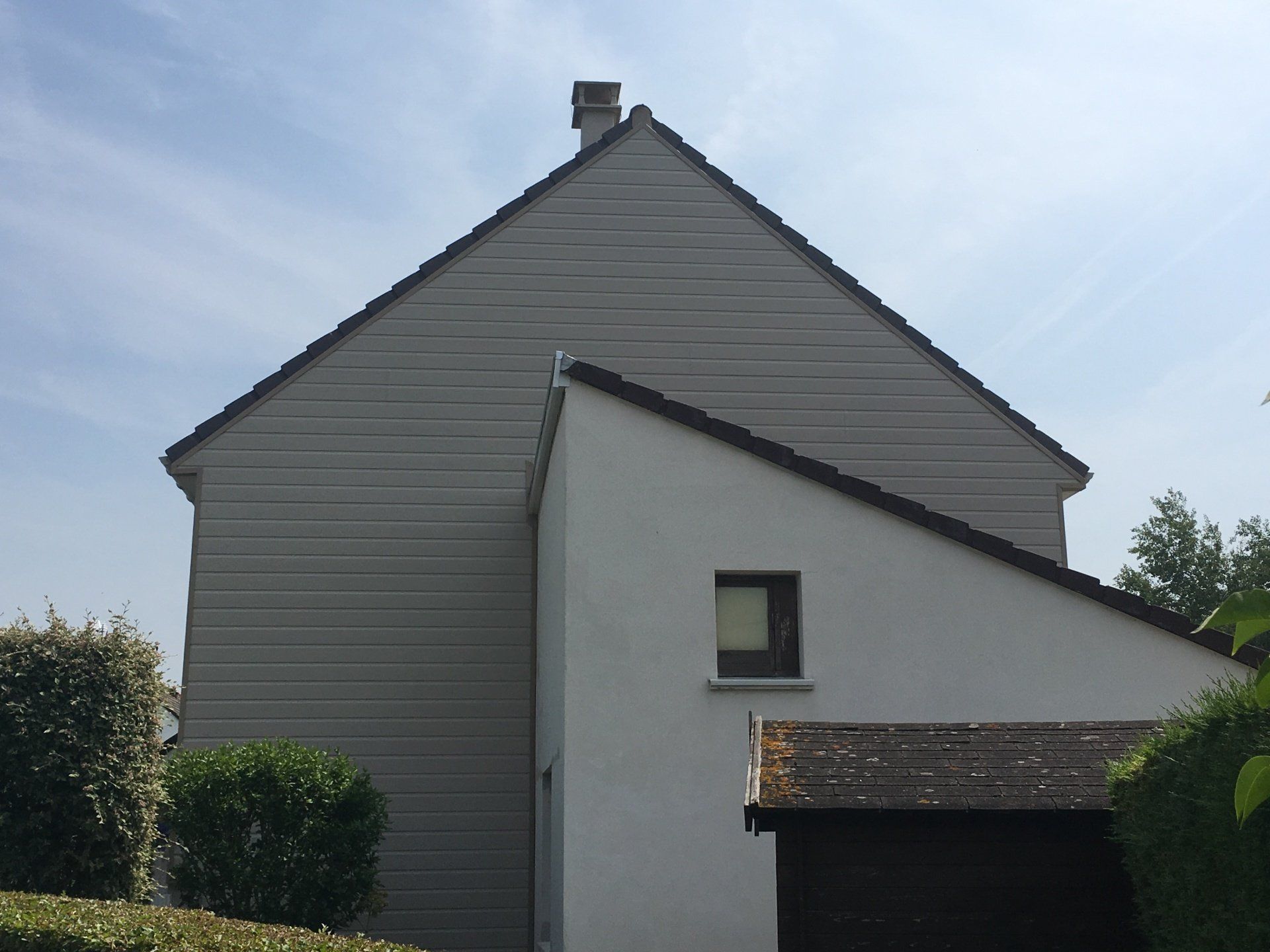 Bardage et isolation de pignon