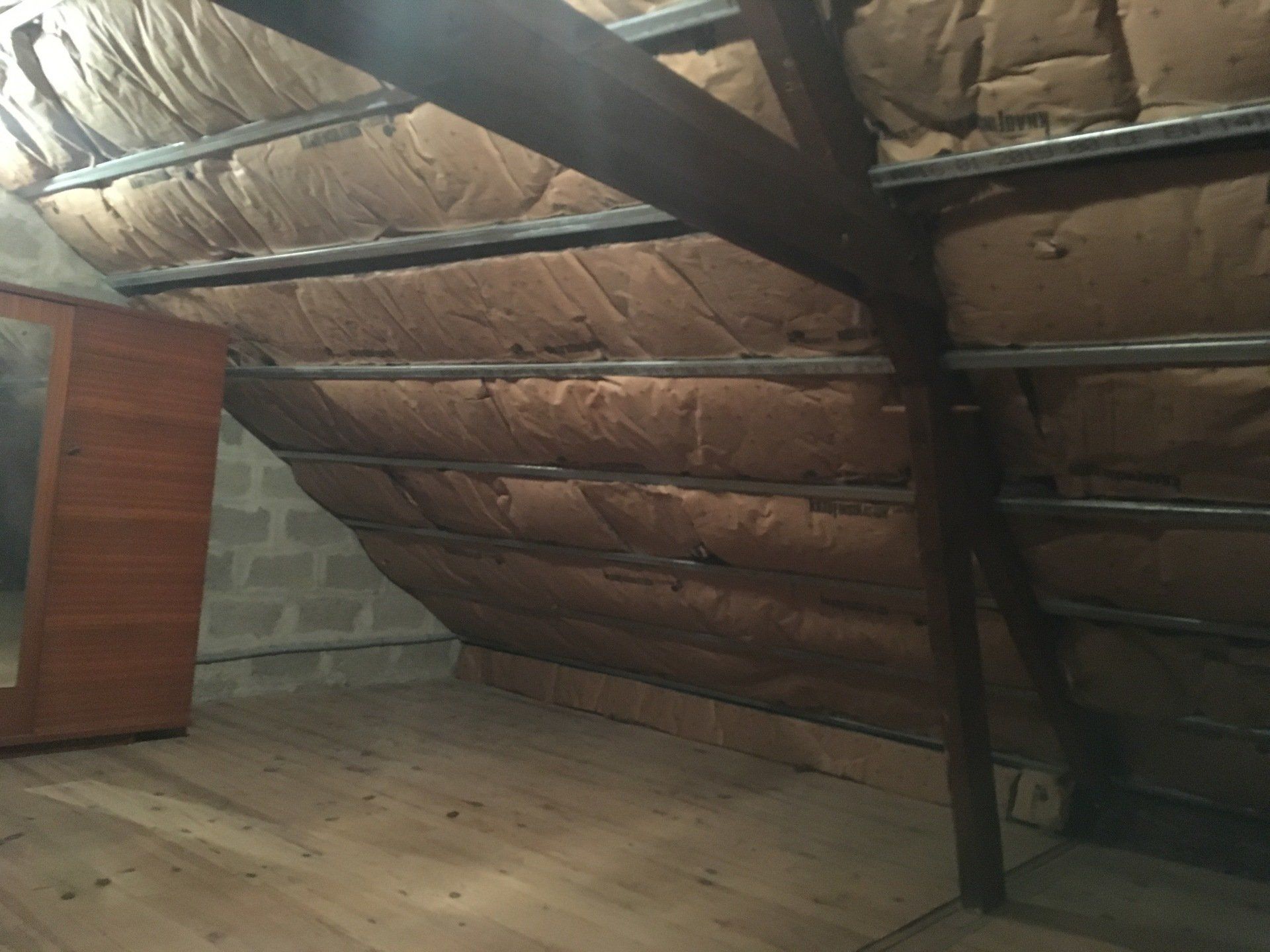 Isolation des rampants