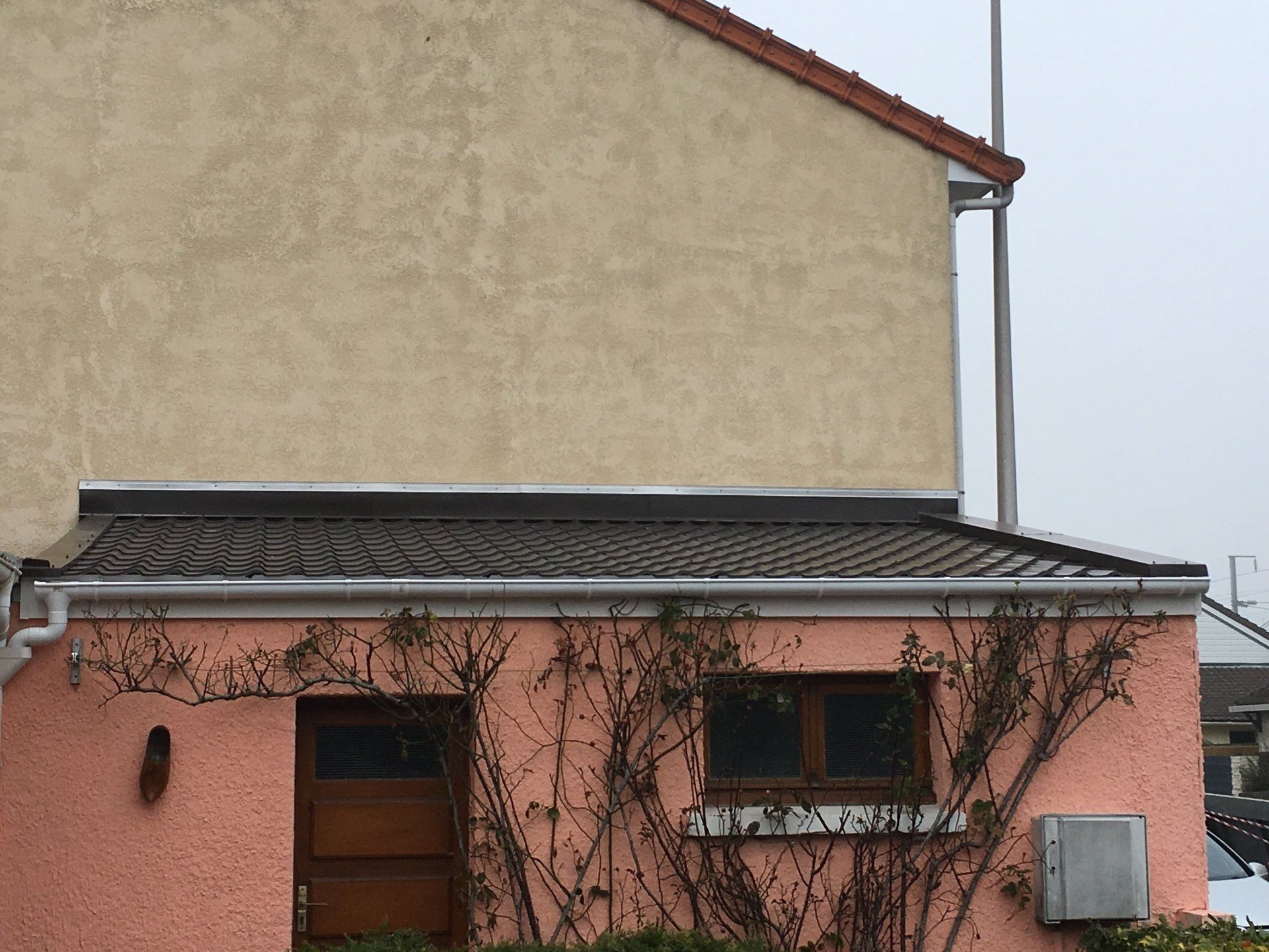 Toiture en panneau tuile isolé