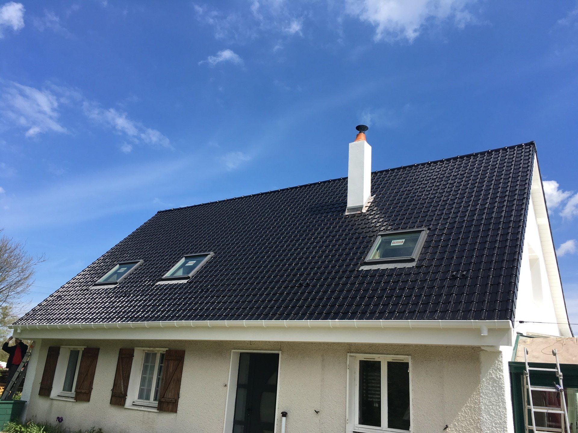 Couverture après rénovation