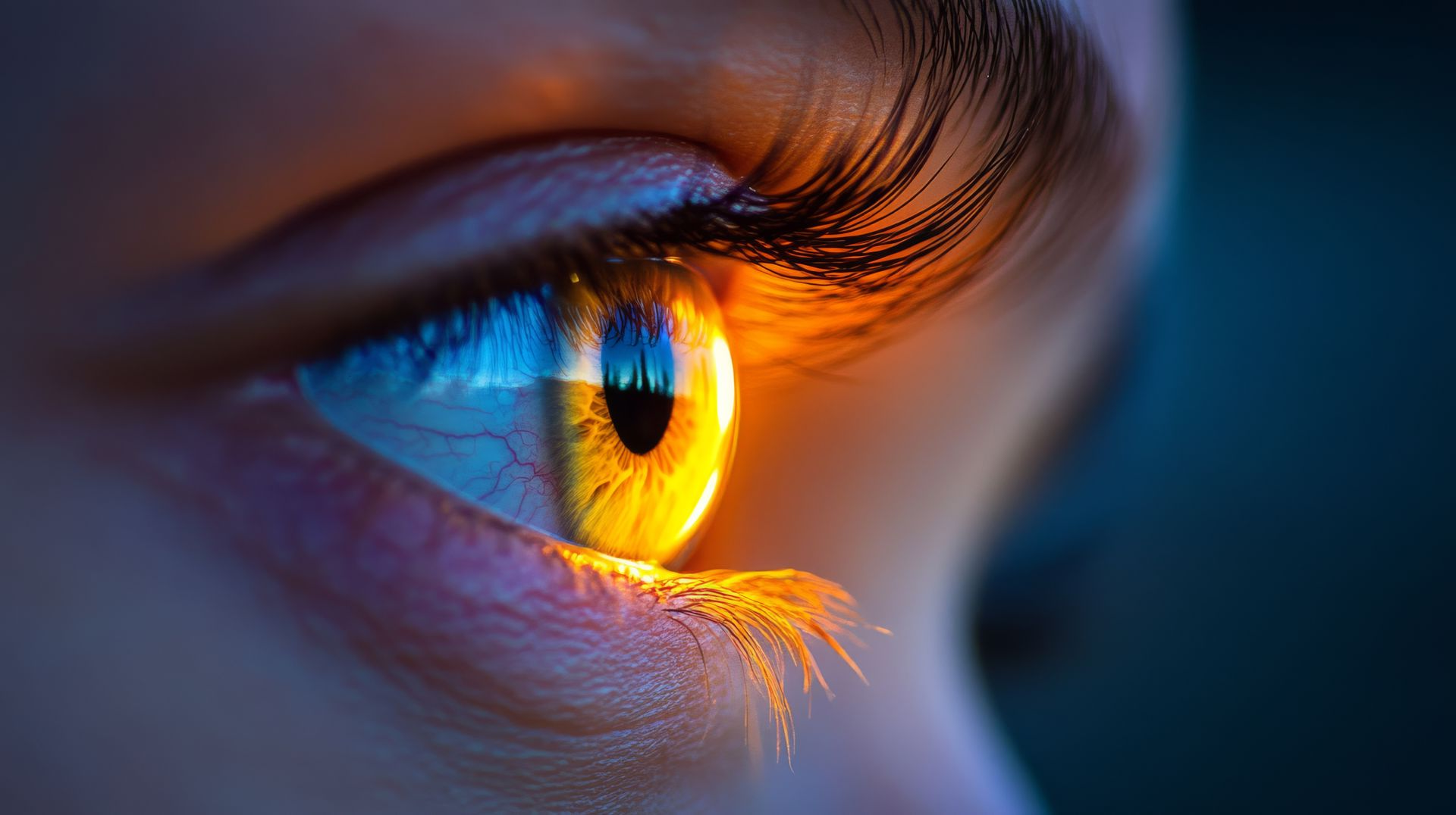 Zoom sur un oeil