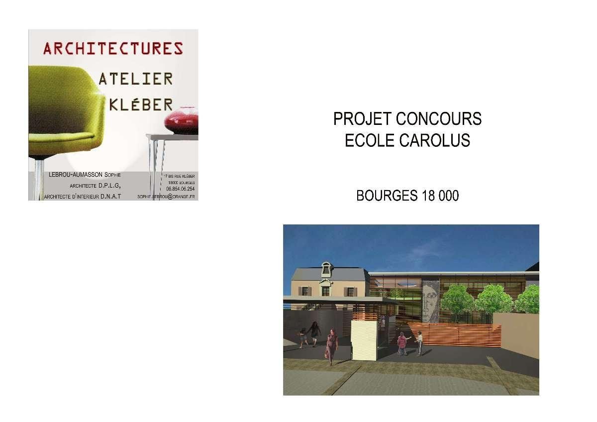 Projet Concours - Ecole Carolus