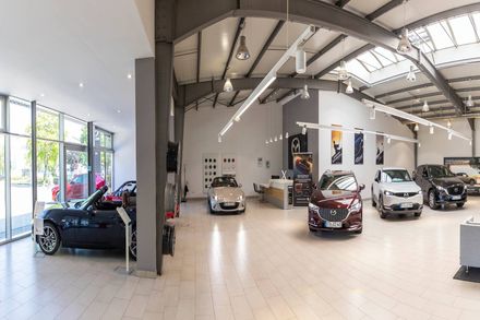 Showroom im Autohaus Showroom im Autohaus