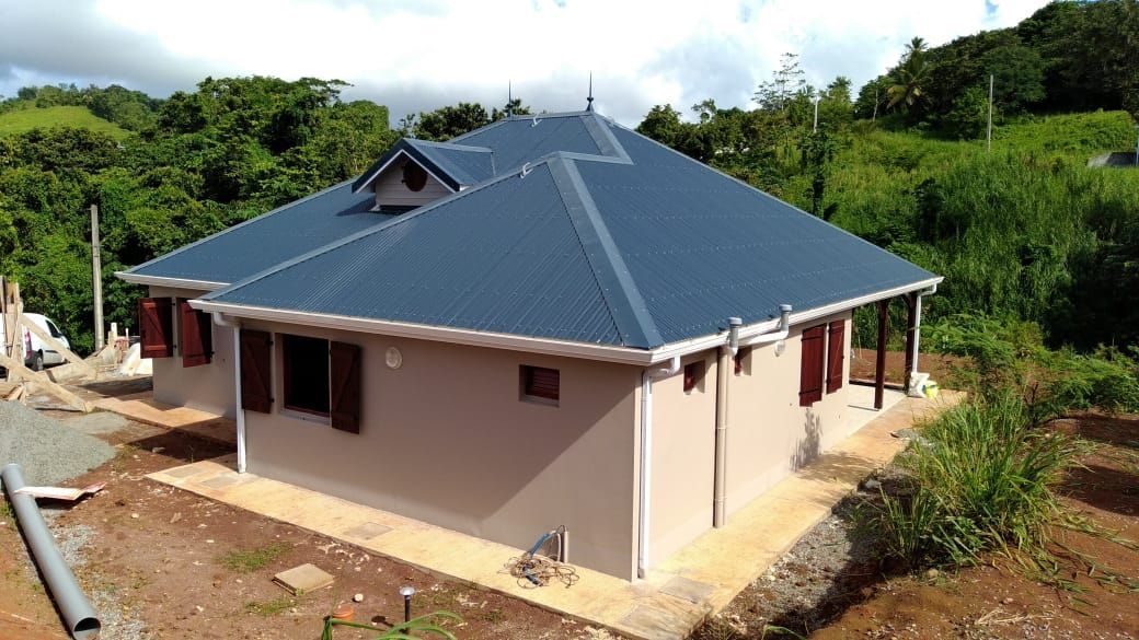 Réalisation d'une descente de maison