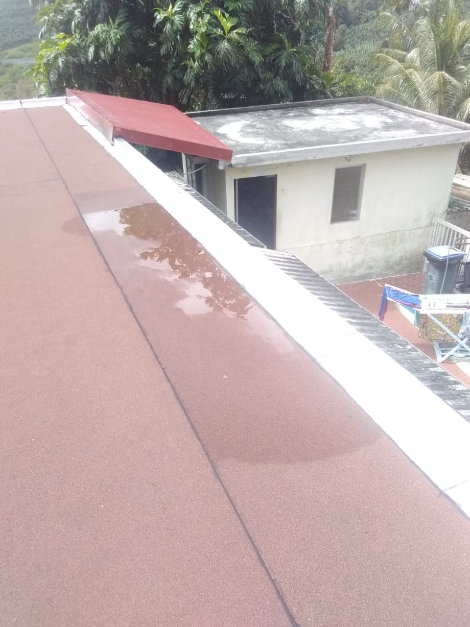 Travaux d'étanchéité après