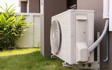 Klimaanlage im Garten