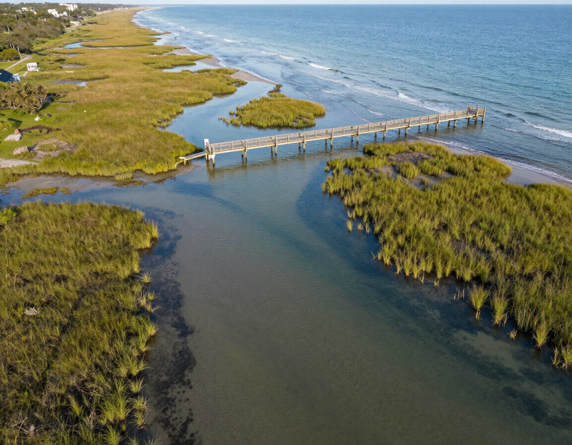 Cherry Grove coastline