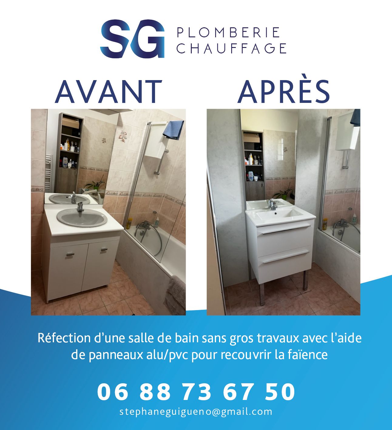 Rénovation de salle de bains